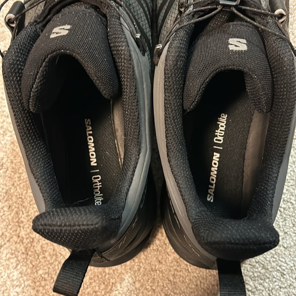 SALOMON X Ultra 4 GTX Hiking/Running Shoes, Black/Magnet, Size 12, Style 413851 - Picture 3 of 15